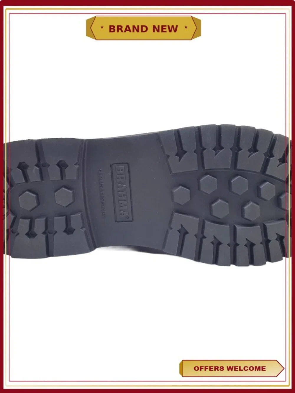 Men's Soft Toe Lace-Up Work Boots - Durable & Comfortable